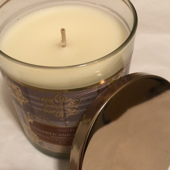 NWT Bath & Body Works Sugared Snickerdoodle Single Wick Candle. Discontinued. - Picture 5 of 8